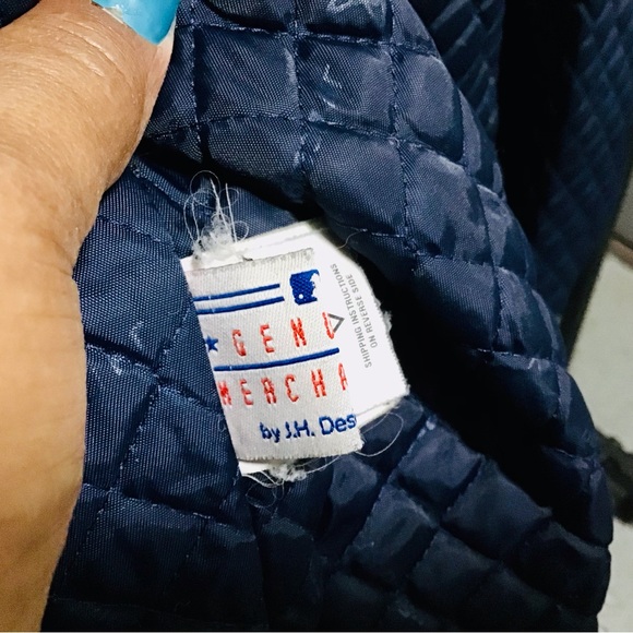 JH Design New York Yankees Varsity Jacket Diamond Stud Logo Size 6XL Rare - Picture 11 of 12